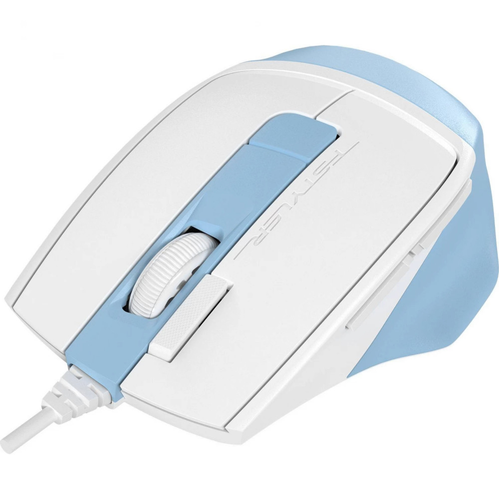 Мышь A4Tech FSTYLER FM45S AIR LCY BLUE FM45S Air Icy Blue Бюджетные, Проводная - миниатюра 2