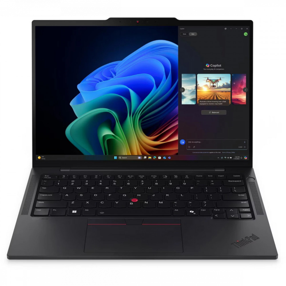Ноутбук Lenovo ThinkPad T14s Gen 6 14 21R1002TUS 14 ", WUXGA 1920x1200 (16:10), Intel, Core Ultra 7, 16 Гб, 512 ГБ, Intel Graphics, Windows 11 Pro - миниатюра 2