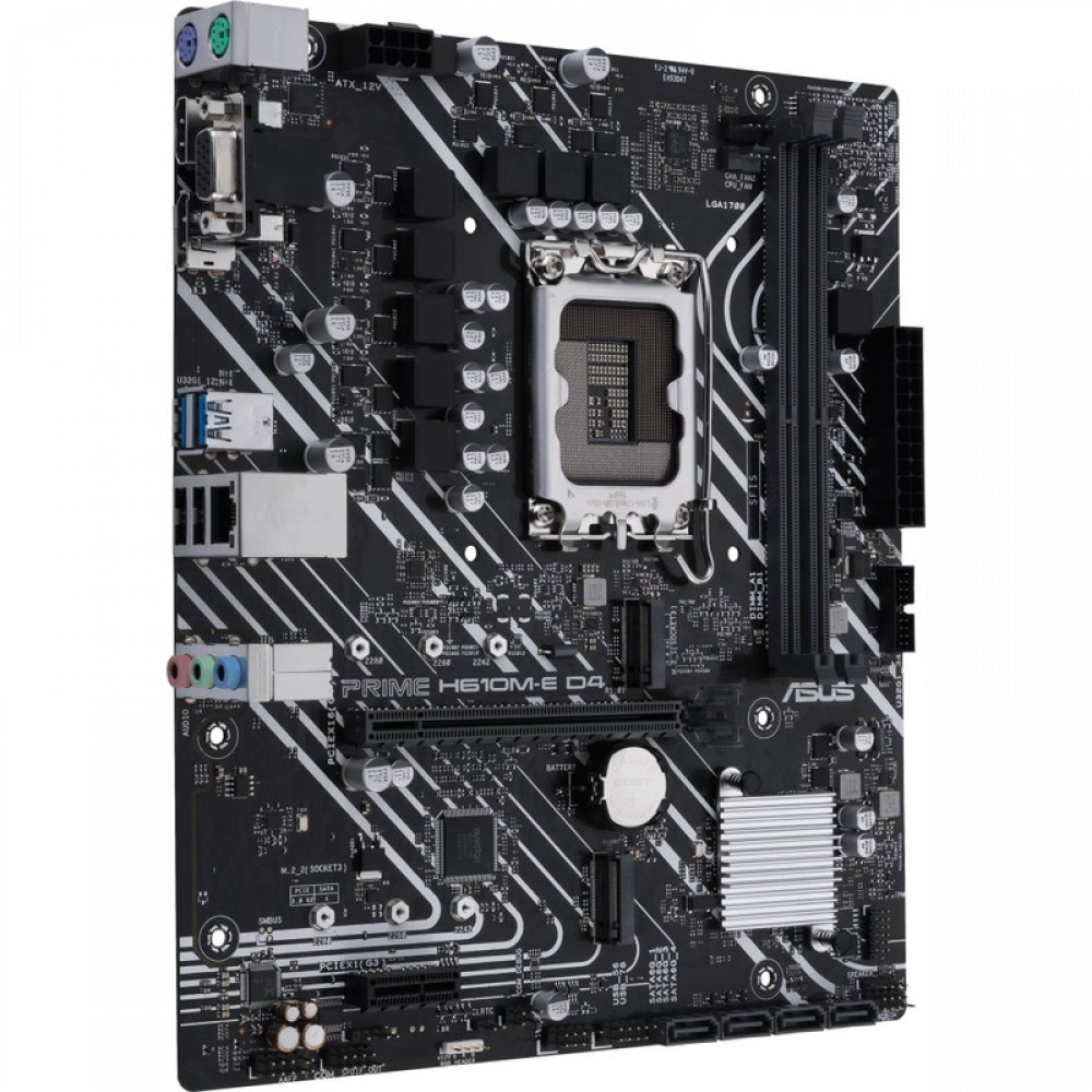 Материнская плата Asus PRIME H610M-E D4-CSM 90MB19N0-M1EAYC Micro-ATX, LGA 1700 — фото товара