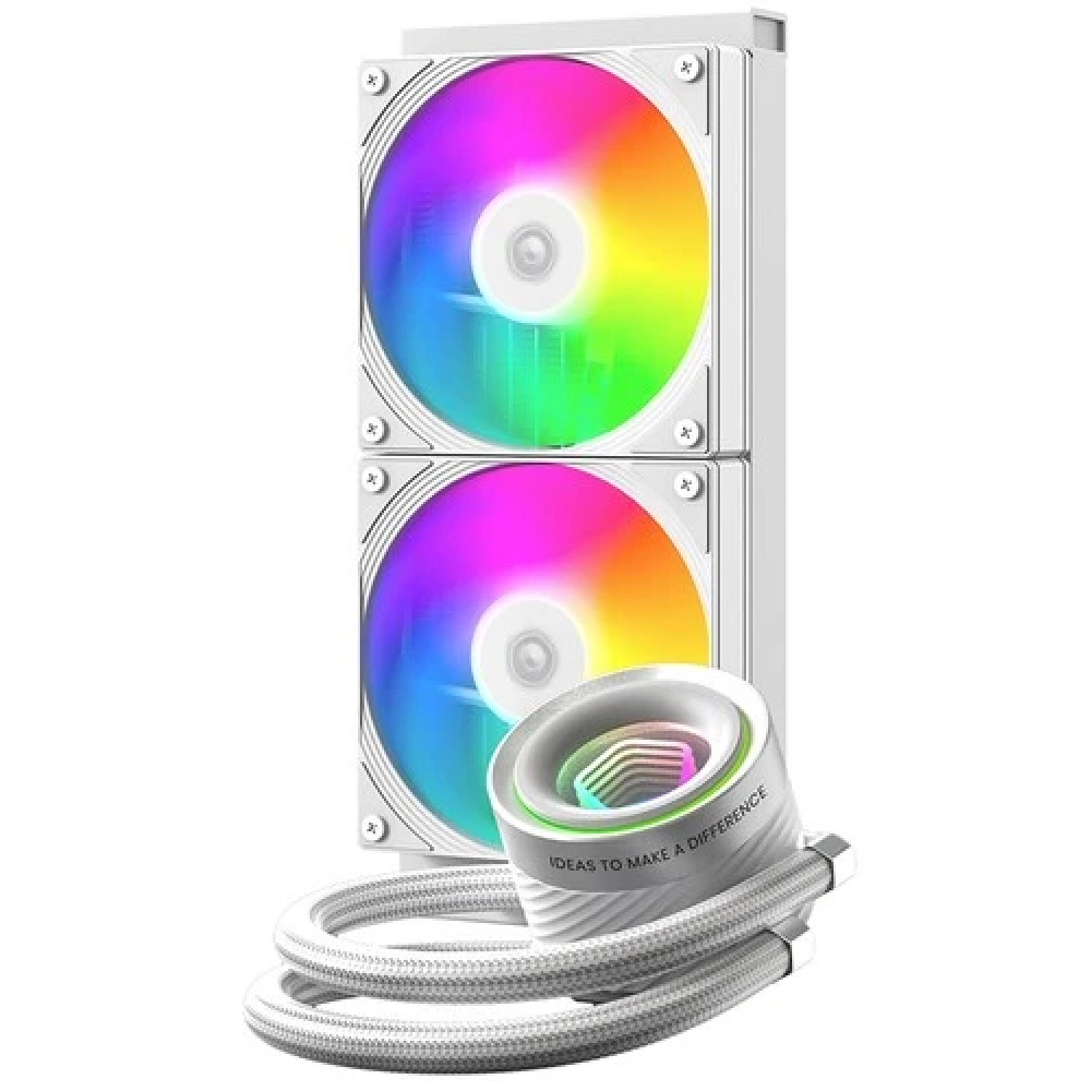 Система охлаждения ID-Cooling FX240 INF WHITE Для процессора - миниатюра 2