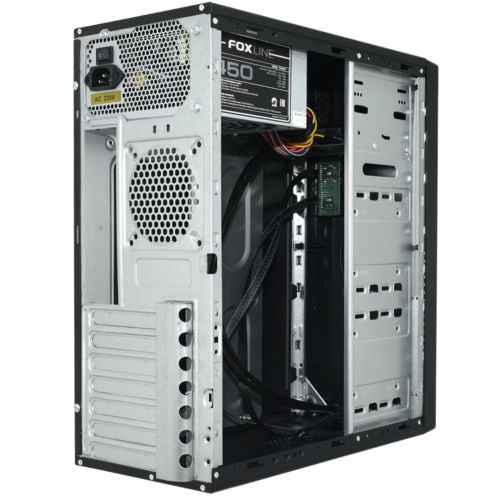 Корпус Foxline FL-302-FZ450 Mid-Tower - миниатюра 4