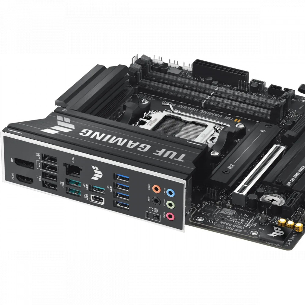 Материнская плата Asus TUF GAMING B850M-PLUS 90MB1IX0-M0EAY0 Micro-ATX, AMD AM5 - миниатюра 8