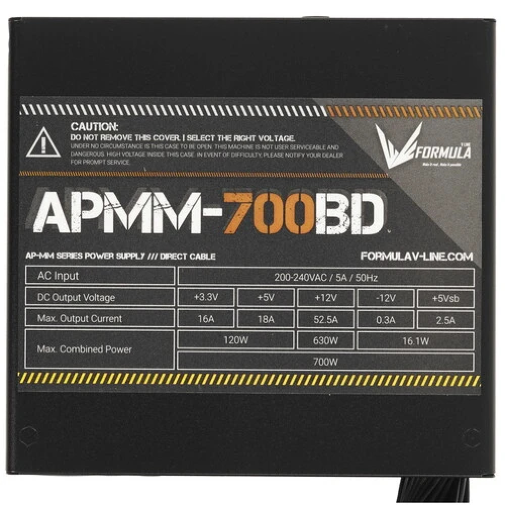 Блок питания Formula APMM-700BD 700 Вт - миниатюра 4