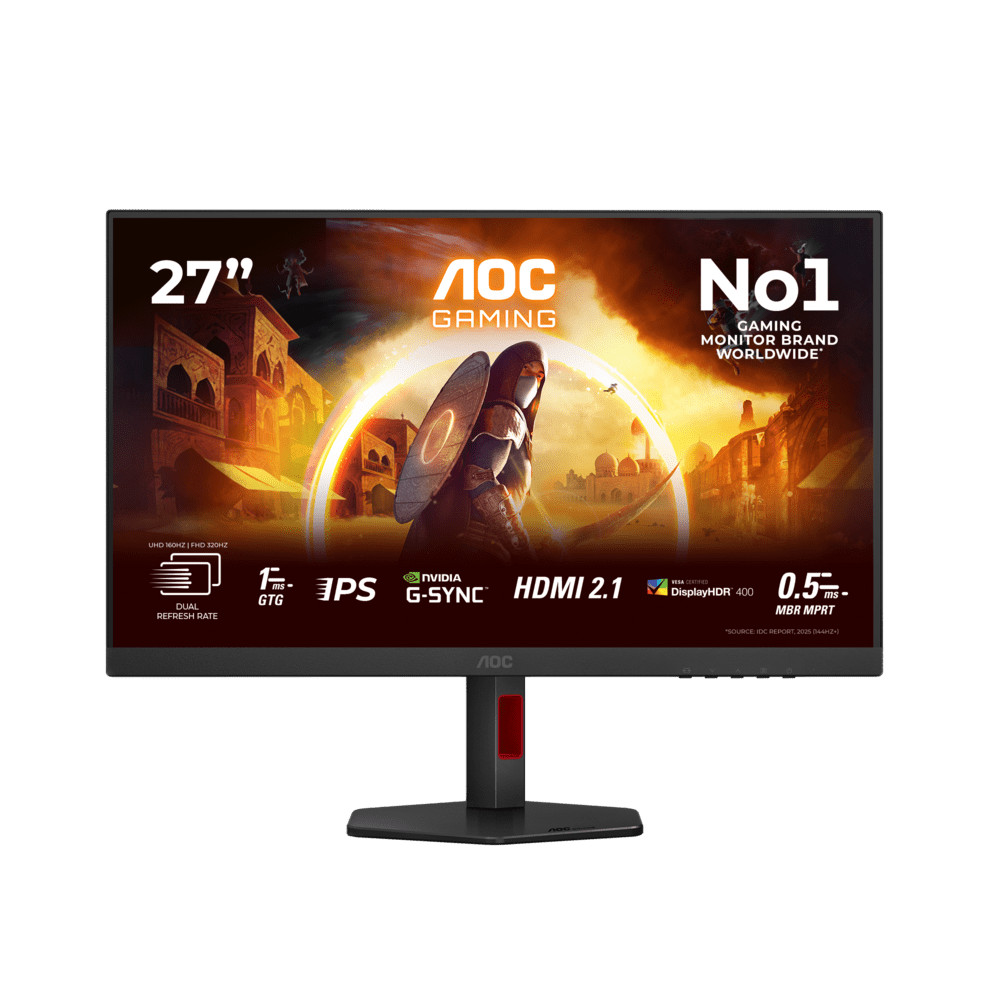 Монитор AOC U27G4R 27 ", IPS, 4K UHD 3840x2160 (16:9), 320 Гц — фото товара