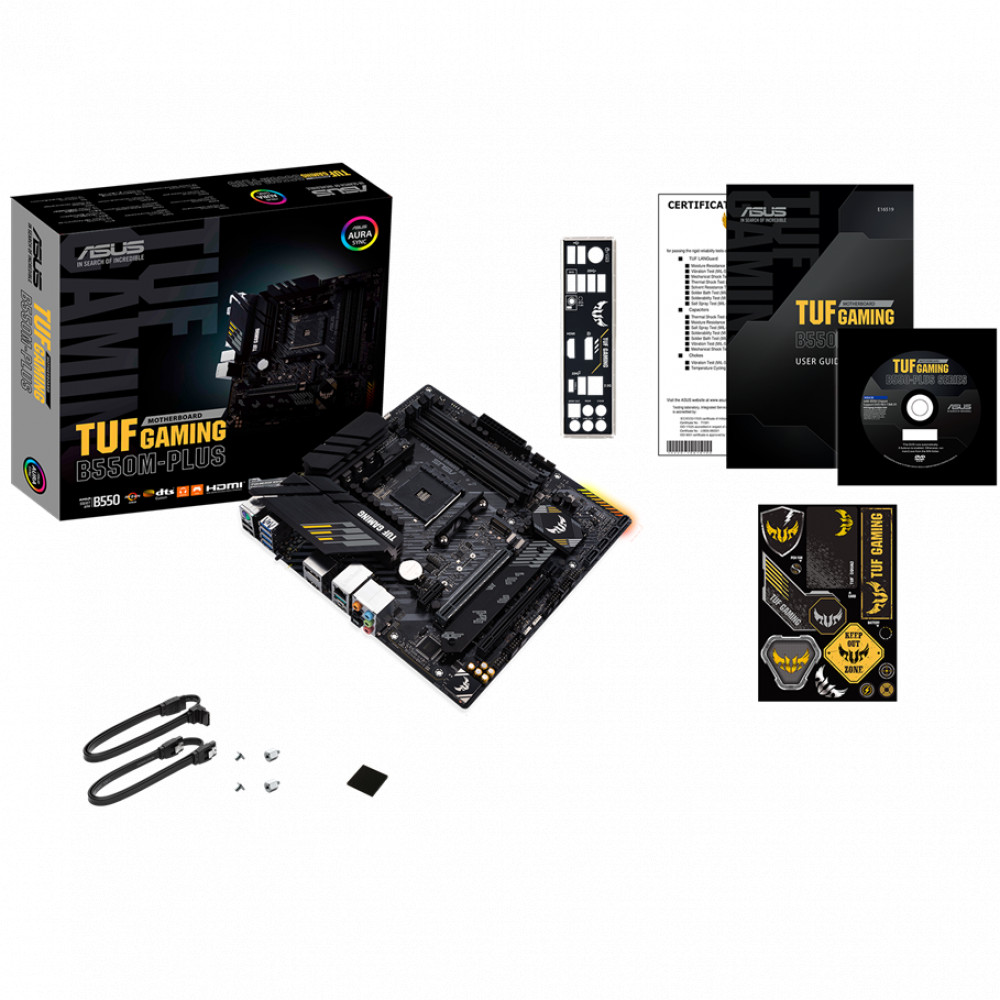 Материнская плата Asus AMING B550M-PLUS DDR4 TUF GAMING B550M-PLUS DDR4 Mini-ATX, AMD AM4 - миниатюра 5