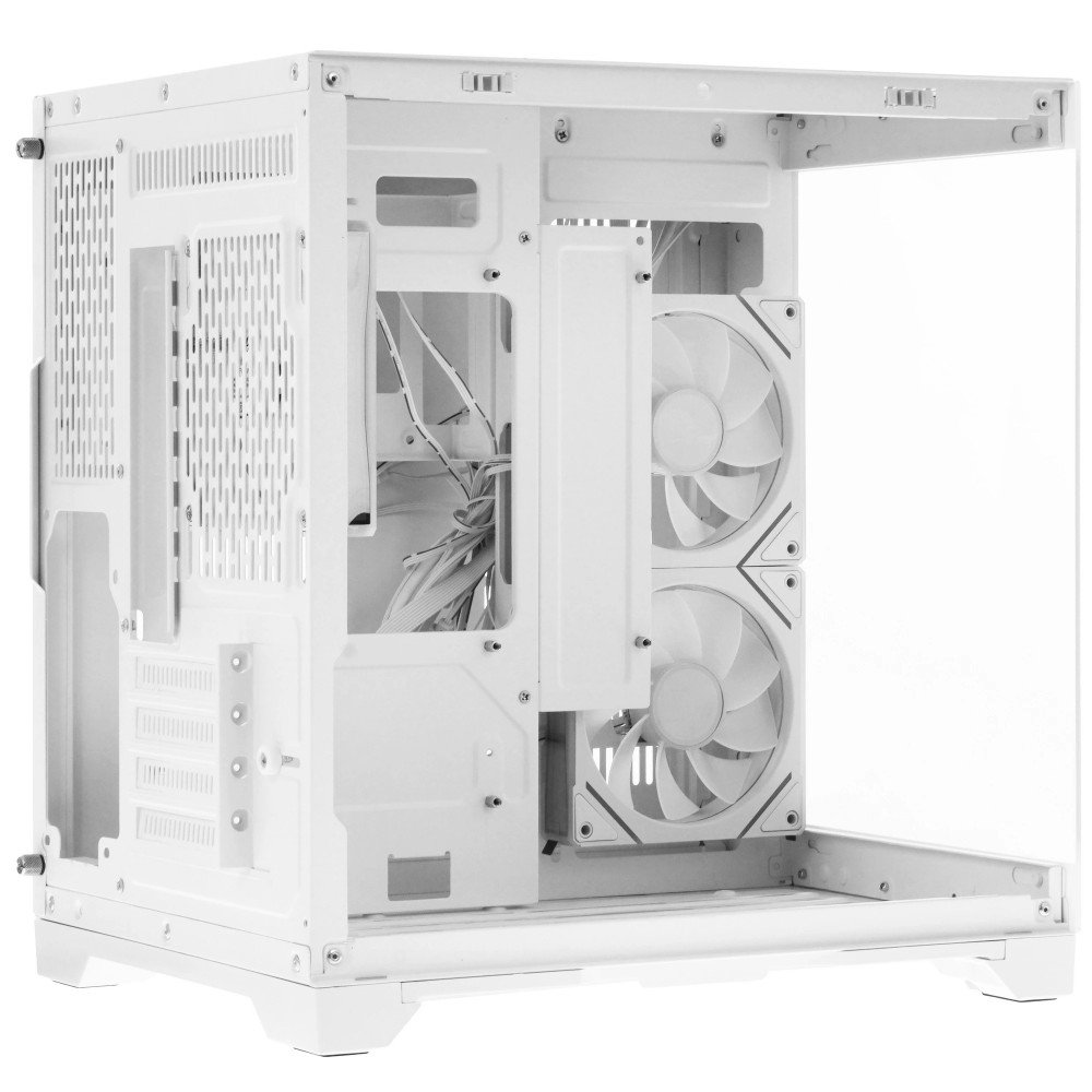 Корпус 1STPLAYER MEGAVIEW MV5-TP ARGB MV5-TP-WH-2FC7R-W-1FC7-W Mini-Tower - миниатюра 3