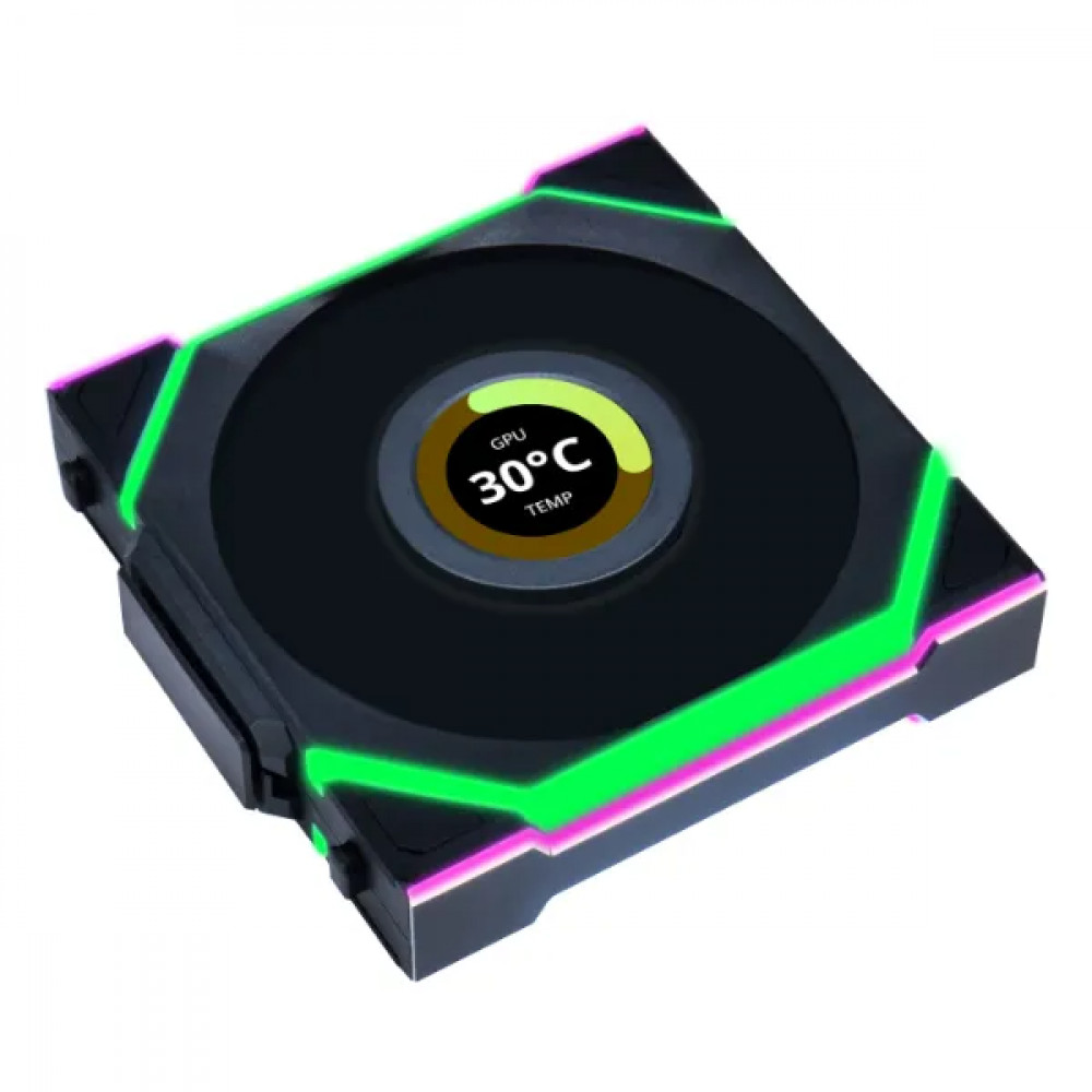 Система охлаждения Lian Li UNI FAN SL WIRELESS LCD G99.12RSLLCD1W1B.00 Для системного блока - миниатюра 2