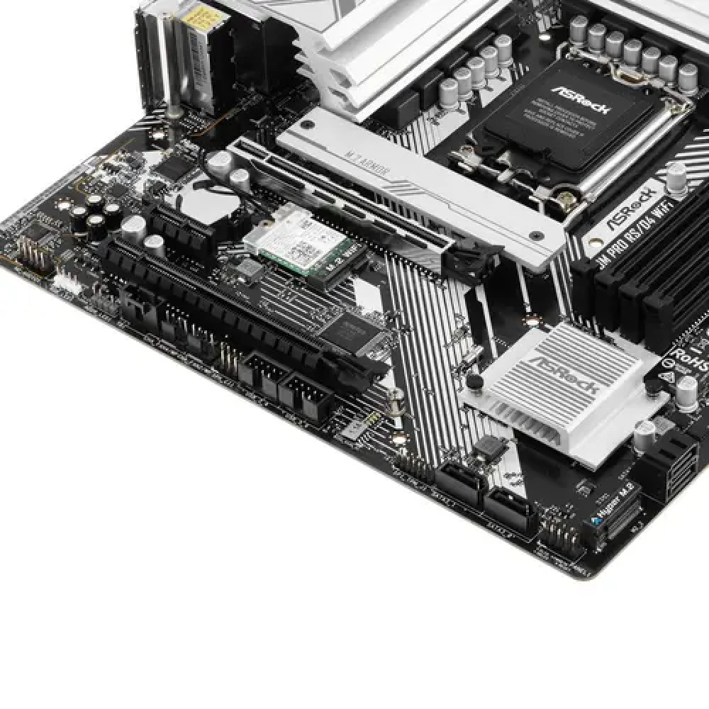 Материнская плата ASRock B760M PRO RS/D4 WIFI Micro-ATX, LGA 1700 - миниатюра 5