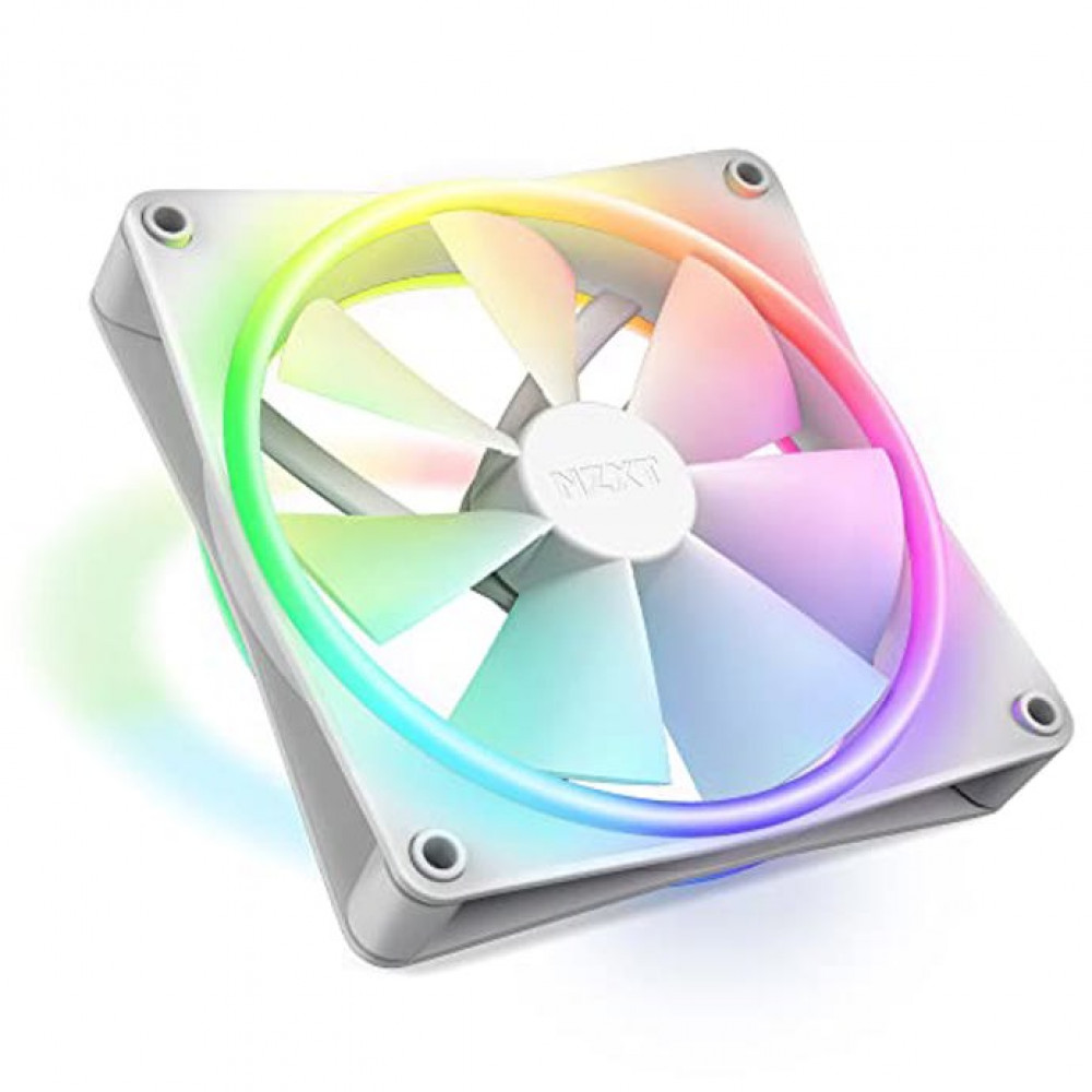 Система охлаждения NZXT F140 RGB Duo White 140mm Dual-Sided RGB RF-D14SF-W1 Для системного блока — фото товара