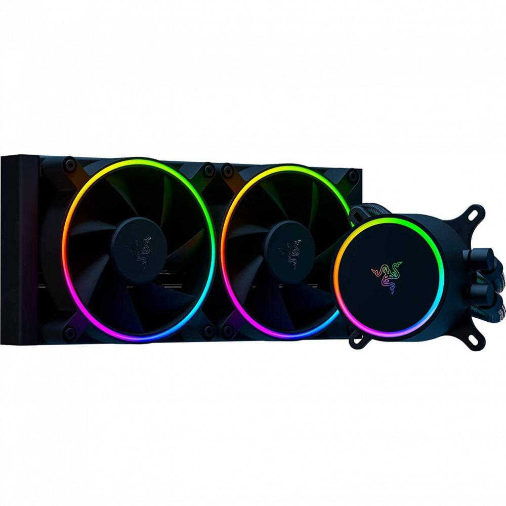 Система охлаждения Razer Hanbo Chroma RGB AIO Liquid Cooler RC21-01770100-R3M1 Для процессора — фото товара