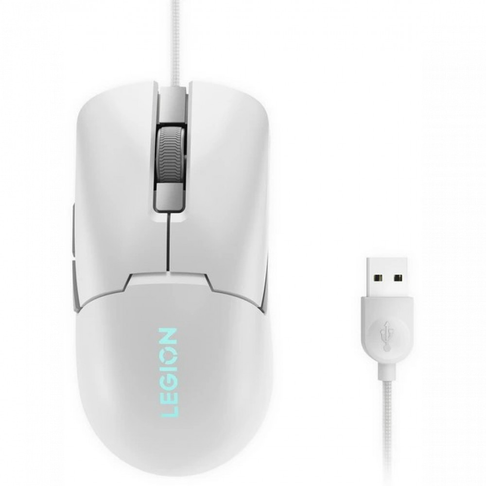 Мышь Lenovo Legion M300S RGB, White GY51H47351 Игровые, Проводная - миниатюра 13