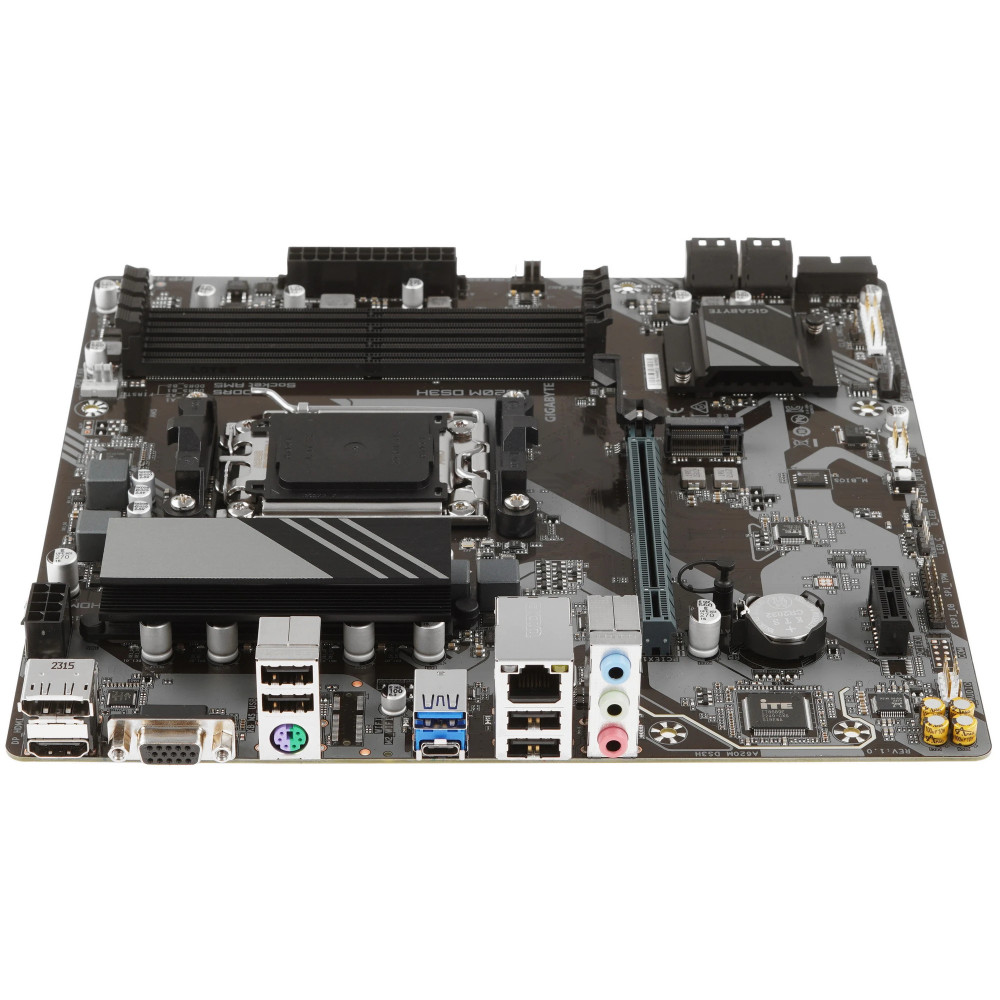 Материнская плата Gigabyte A620M DS3H 2.0 Micro-ATX, AMD AM5 - миниатюра 2