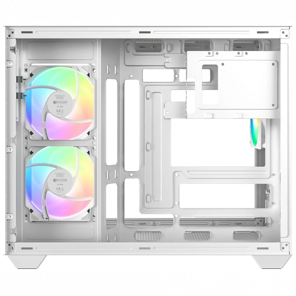 Корпус ID-Cooling VIEW 500 ARGB WH Mini-Tower - миниатюра 3