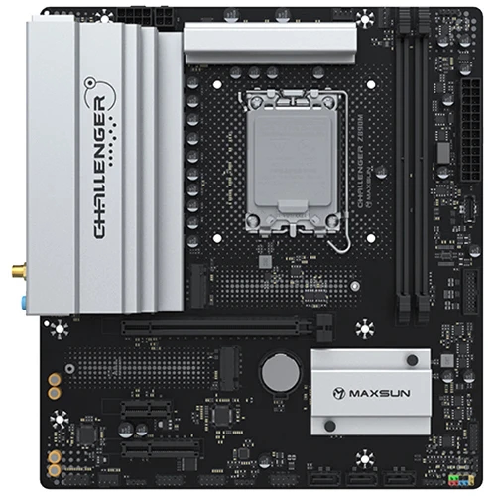 Материнская плата Maxsun Challenger Z890M MS-Challenger Z890M Micro-ATX, LGA 1851 - миниатюра 3