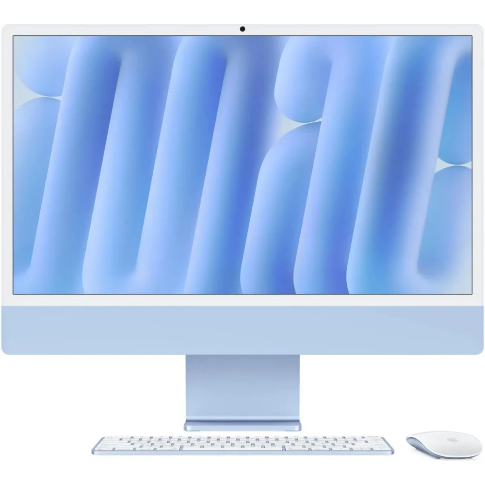 Моноблок Apple iMac 24 Blue (M4) MWV33ZP/A 24 ", Apple, Apple M4 Series, Apple M4 10-Core, 2.89, 16 Гб, 512 Гб — фото товара