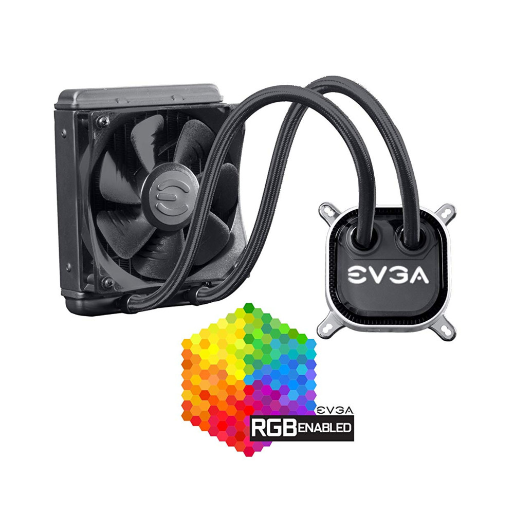 Система охлаждения EVGA CLC 120 Liquid/Water CPU Cooler 400-HY-CL12-V1 — фото товара