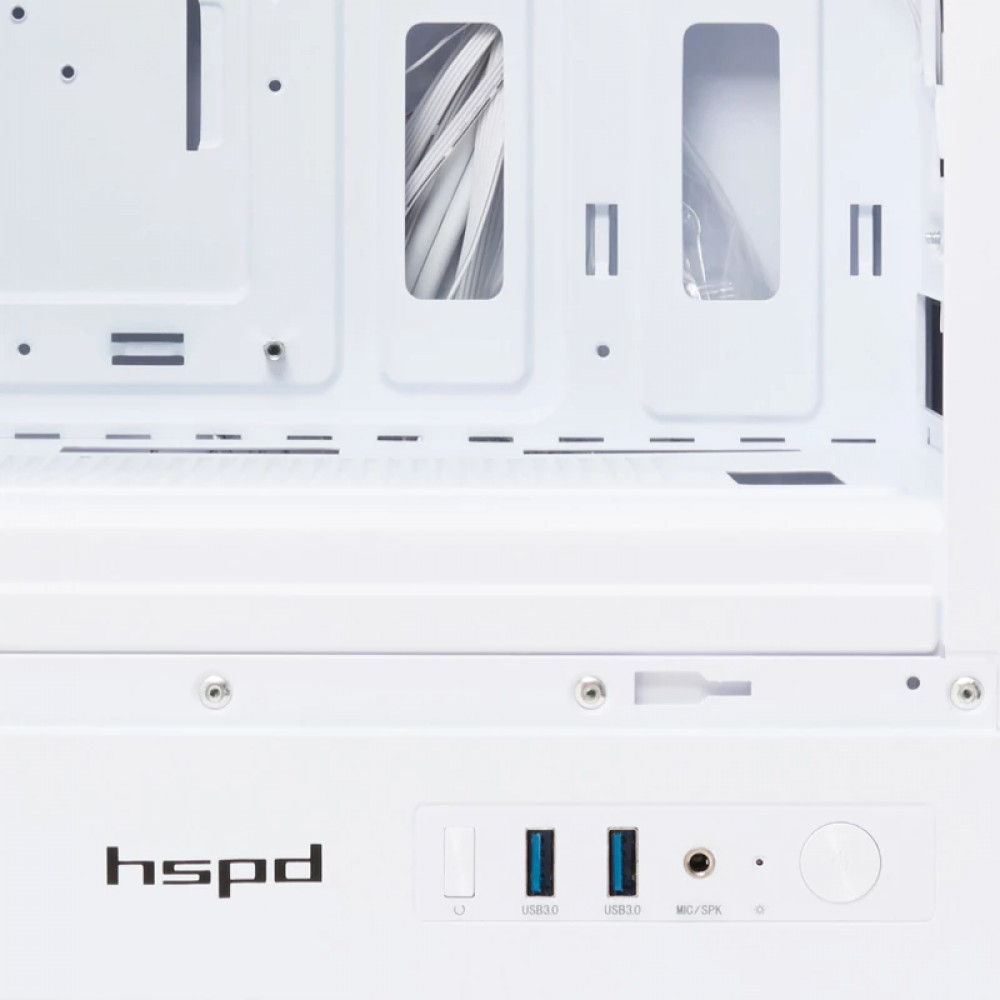 Корпус HSPD M510-TGWH-ARGB Mid-Tower - миниатюра 8