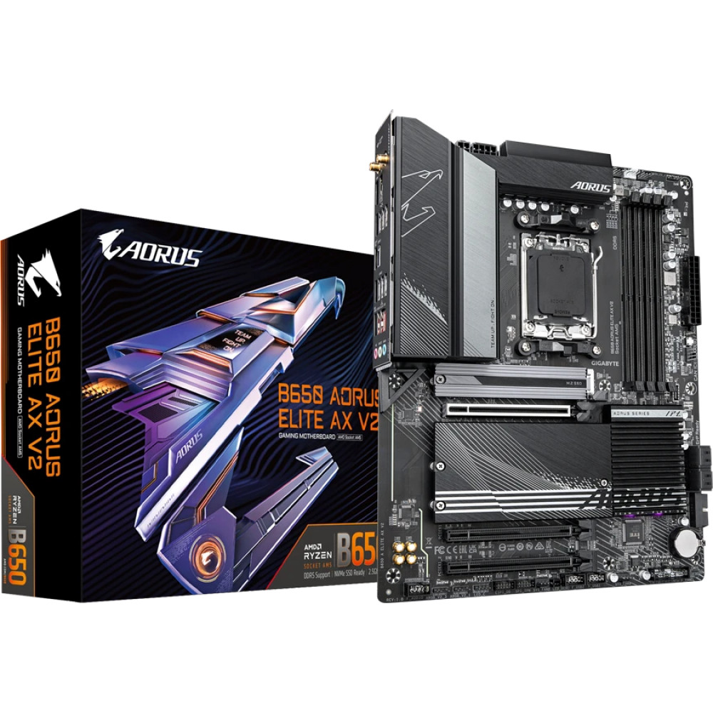 Материнская плата Gigabyte B650 A ELITE AX V2 ATX, AMD AM5 - миниатюра 4