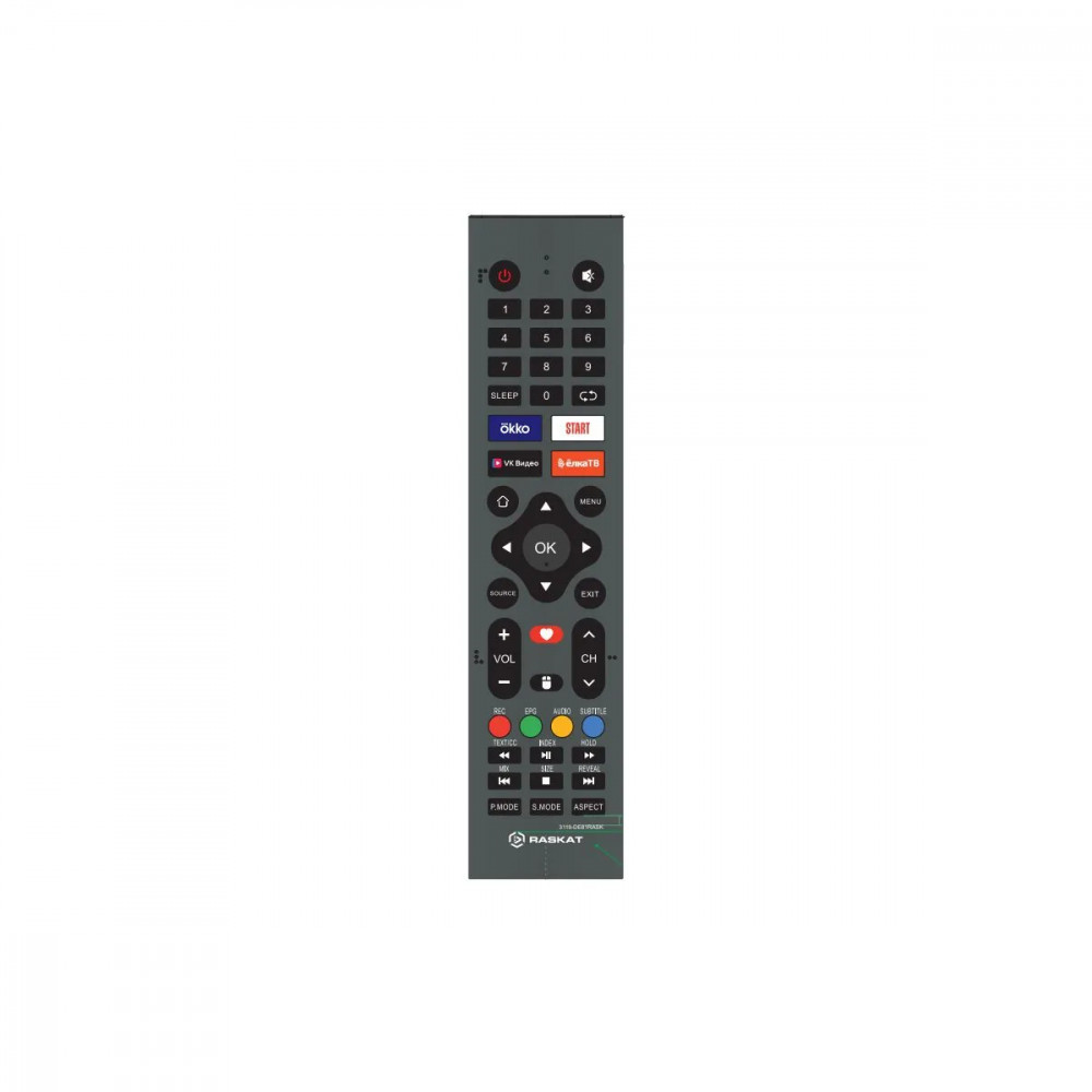 Телевизор Raskat 24H1200B 24 ", Smart TV, Черный - миниатюра 5