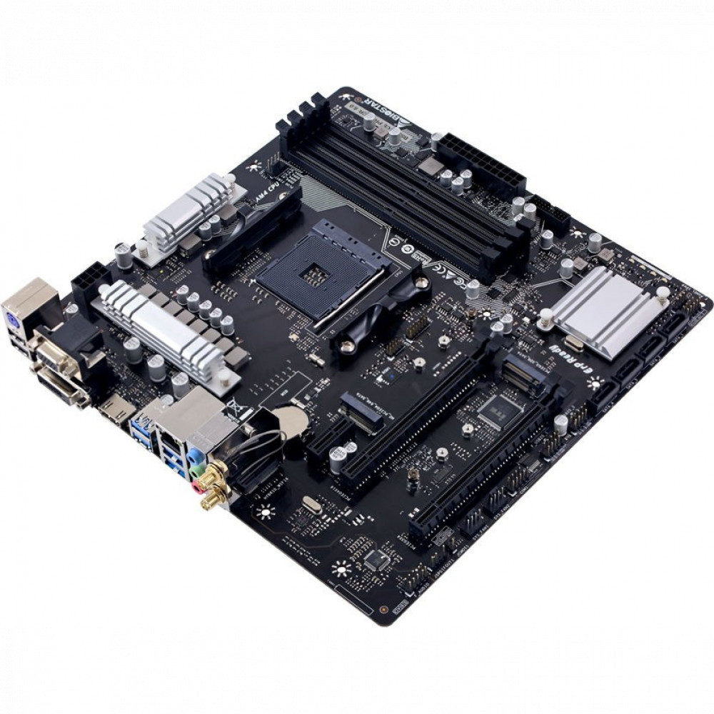 Материнская плата BIOSTAR B550MX/E PRO Micro-ATX, AMD AM4 - миниатюра 2
