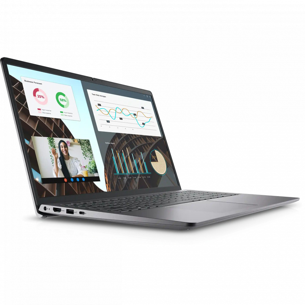 Ноутбук Dell Vostro 3530 N1601PVNB3530EMEA01_UBU 15.6 ", FHD 1920x1080 (16:9), Intel, Core i7, 8 Гб, 512 ГБ, Intel UHD Graphics - миниатюра 2