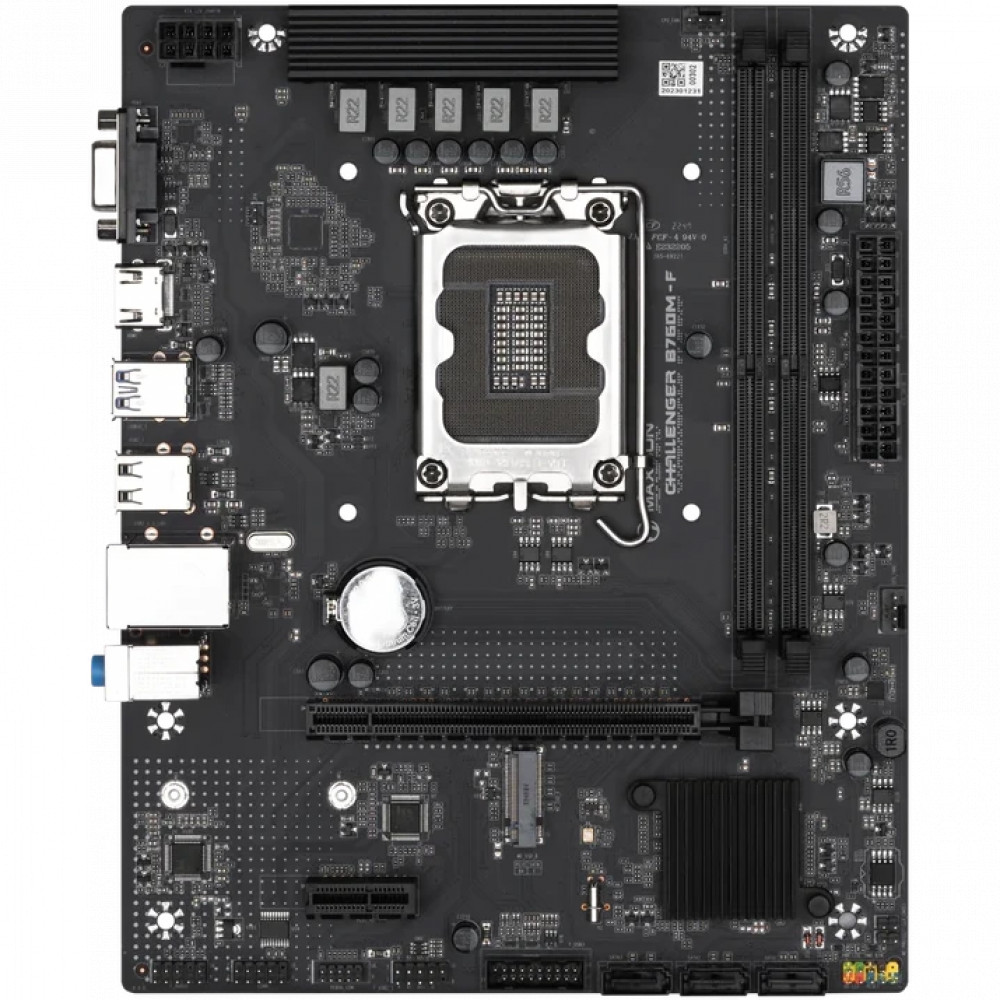 Материнская плата Maxsun Challenger B760M-F 6940709699638 Micro-ATX, LGA 1700 — фото товара