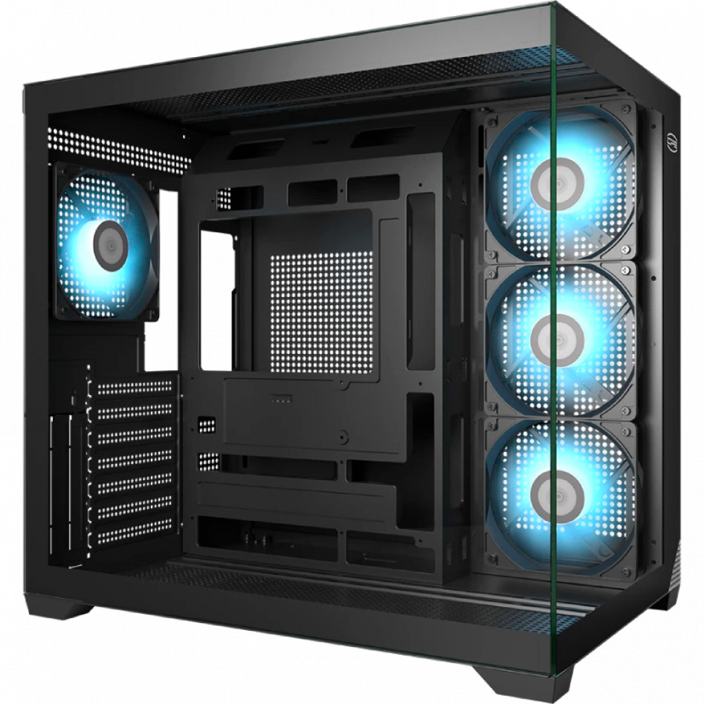 Корпус PCcooler C3 T700 ARGB Black C3T700 ARGB BK Mid-Tower - миниатюра 2