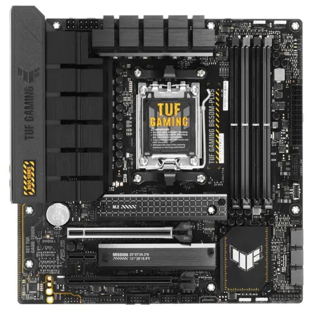 Материнская плата Asus TUF GAMING B650M-PLUS 90MB1BG0-M0EAY0 Micro-ATX, AMD AM5 — фото товара