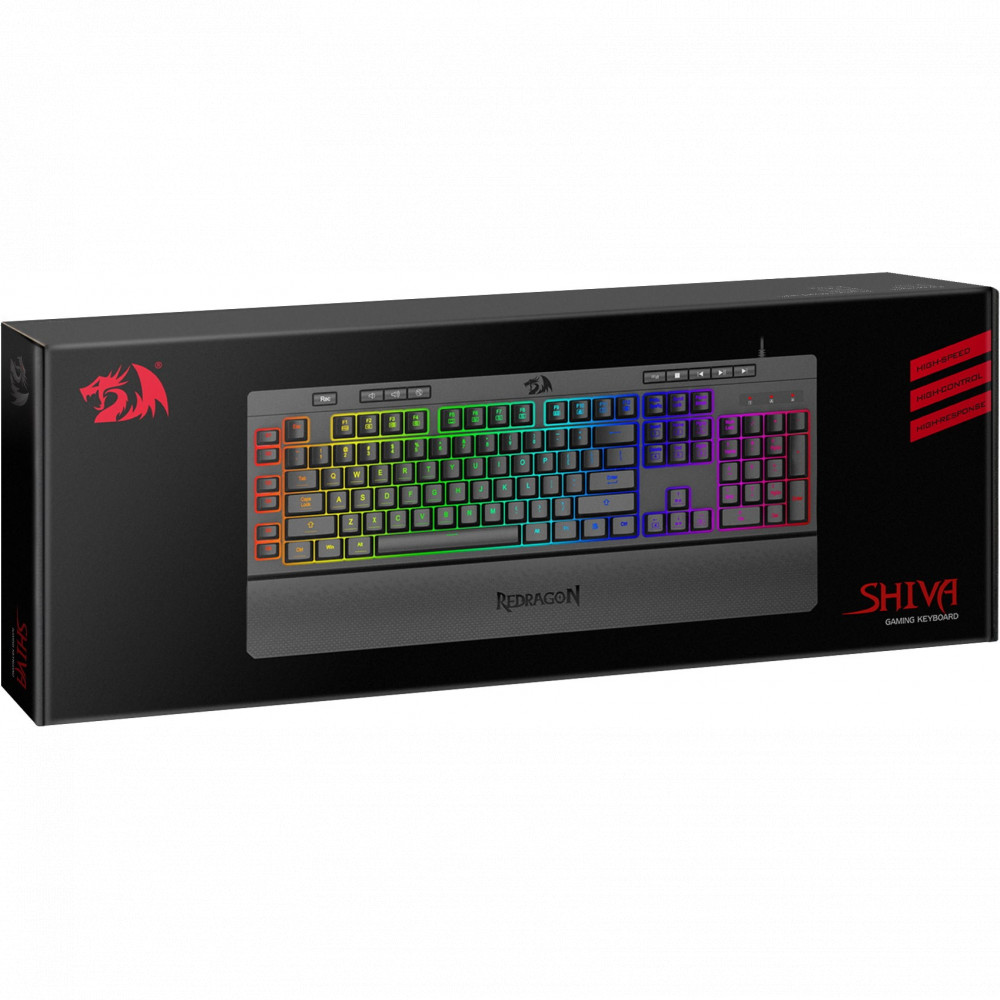 Клавиатура Redragon Shiva 77689 Проводная, USB - миниатюра 2