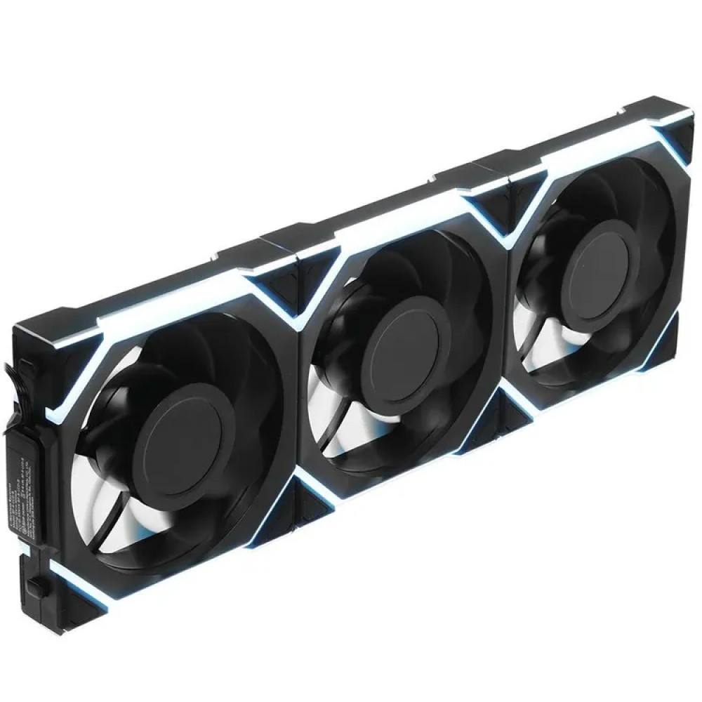 Система охлаждения Lian Li UNI FAN SL WIRELESS LCD 3x120mm Black G99.12SLLCD1W3B.00 Для системного блока — фото товара