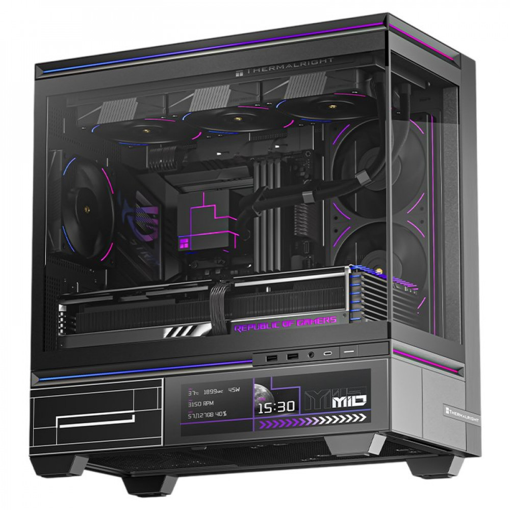 Корпус Thermalright TL-M10 Vision Black FAN4-C Mini-Tower — фото товара