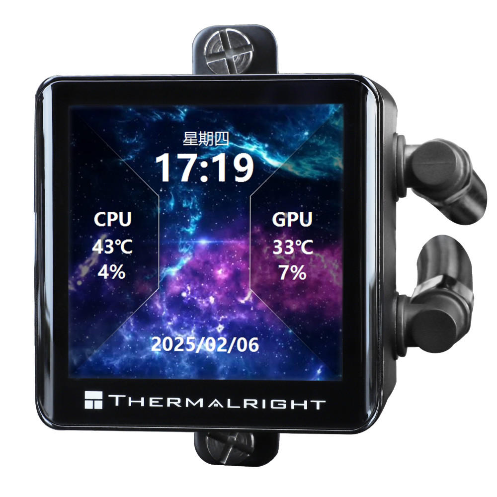 Система охлаждения Thermalright Frozen Vision 360 ARGB BLACK V2 TL-K12WB Для процессора - миниатюра 3