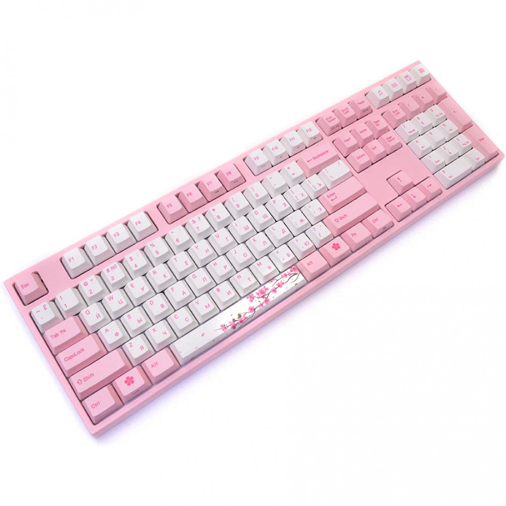 Клавиатура Varmilo Sakura VEA108 Cherry MX Brown A26A042D3A7A06A036 Проводная, USB - миниатюра 3