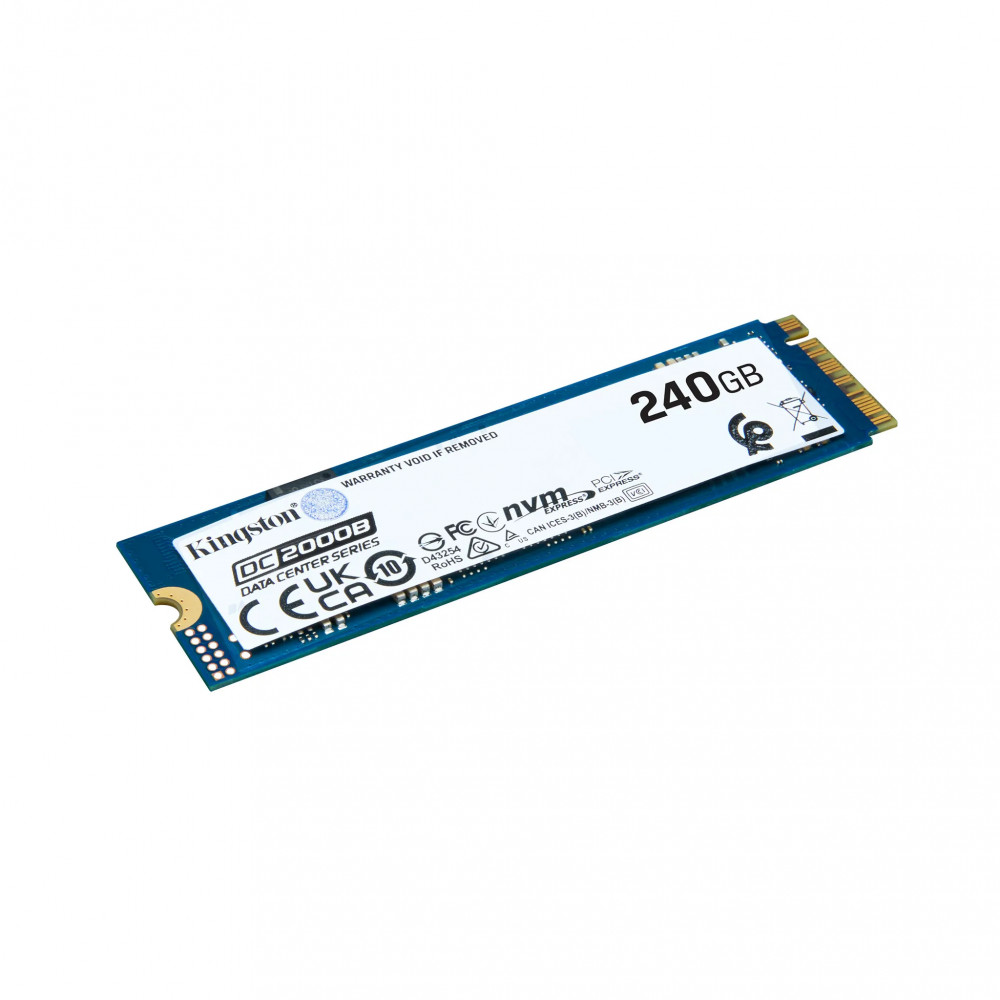 Жесткий диск Kingston DC2000B SEDC2000BYM8/240GB SSD (твердотельные), 240 ГБ, M.2, PCIe - миниатюра 3