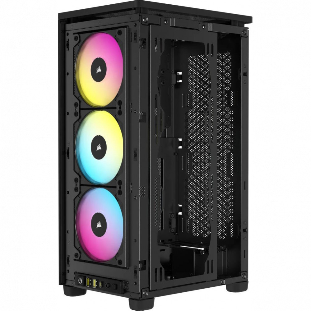 Корпус Corsair iCUE 2000D RGB Airflow Black CC-9011246-WW Mini-Tower - миниатюра 7