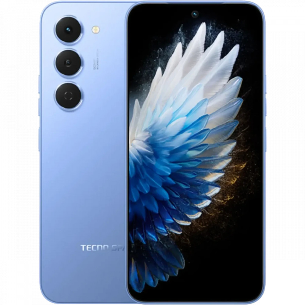 Смартфон TECNO Spark 40 Pro 8/256Gb Lake Blue KM6 256+8 LAKE BLUE 256 Гб, 8 Гб — фото товара