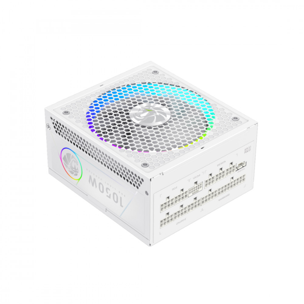 Блок питания GameMax RGB PRO 1050G WH 2109-1050B0047 1050 Вт — фото товара