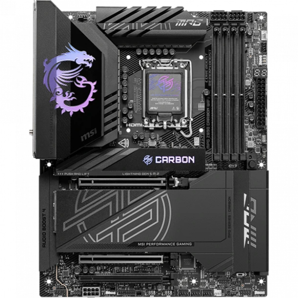 Материнская плата MSI MPG Z890 CARBON WIFI ATX, LGA 1851 - миниатюра 2