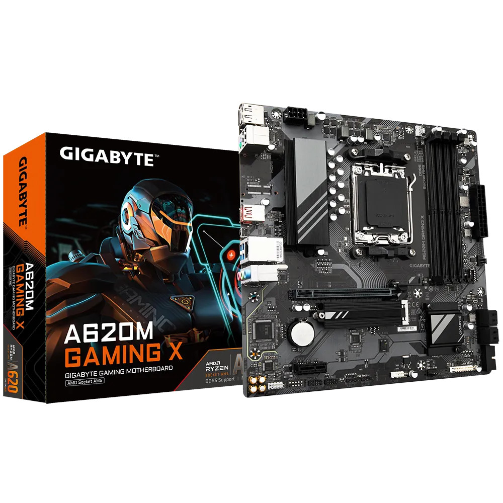 Материнская плата Gigabyte A620M GAMING X Micro-ATX, AMD AM5 - миниатюра 5