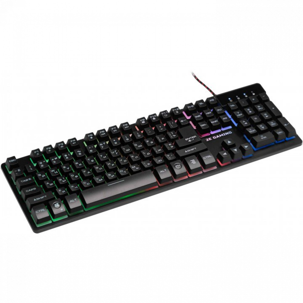 Клавиатура 2E GAMING KG280 LED 2E-KG280UB Проводная, USB - миниатюра 2