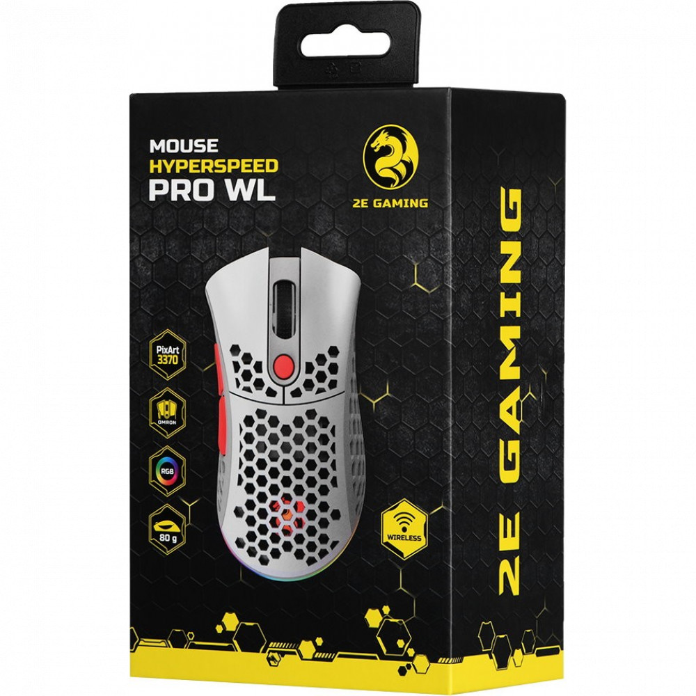 Мышь 2E GAMING HyperSpeed Pro WL 2E-MGHSPR-WL-WT Игровые, Беспроводная - миниатюра 5