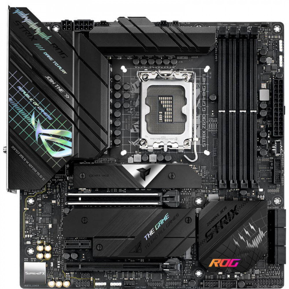 Материнская плата Asus ROG STRIX Z690-G GAMING WIFI Micro-ATX, LGA 1700 - миниатюра 3