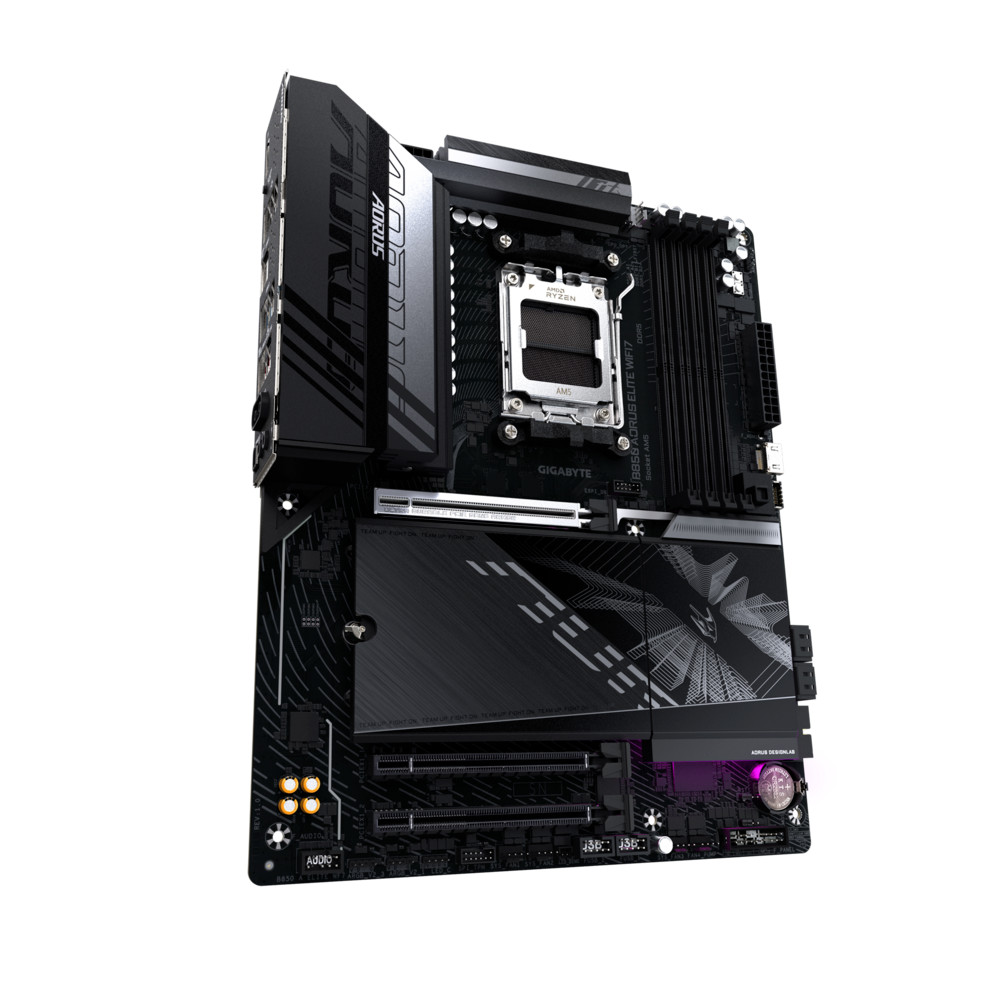 Материнская плата Gigabyte B850 AORUS ELITE WIFI7 (REV1.0)/(REV1.1) ATX, AMD AM5 - миниатюра 3
