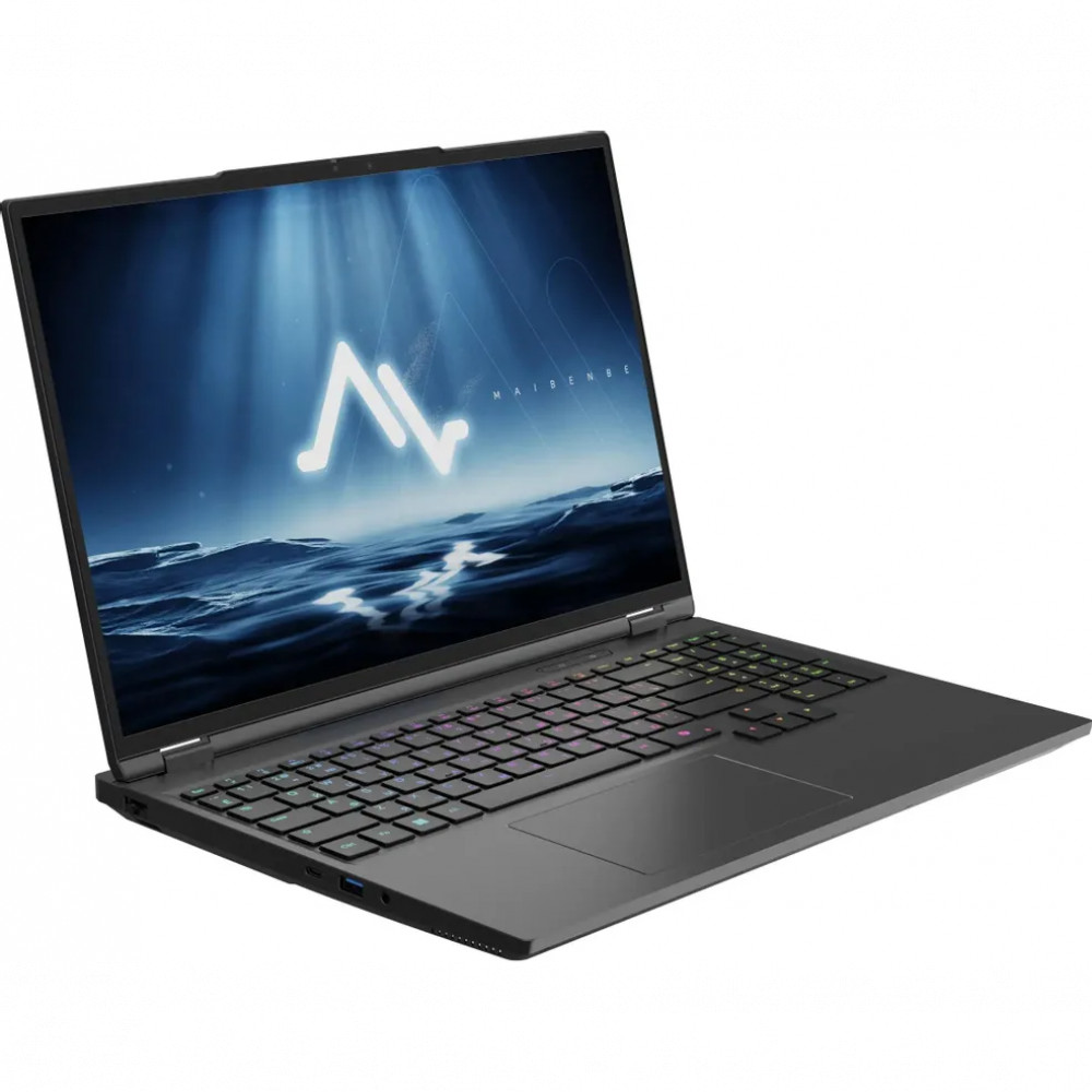 Ноутбук Maibenben X16E-R99558 X16E-R99558NQSHBRE0 16 ", WQXGA 2560x1600 (16:10), AMD, Ryzen 9, 32 Гб, 2 ТБ, NVIDIA GeForce RTX5080, Windows 11 Home — фото товара