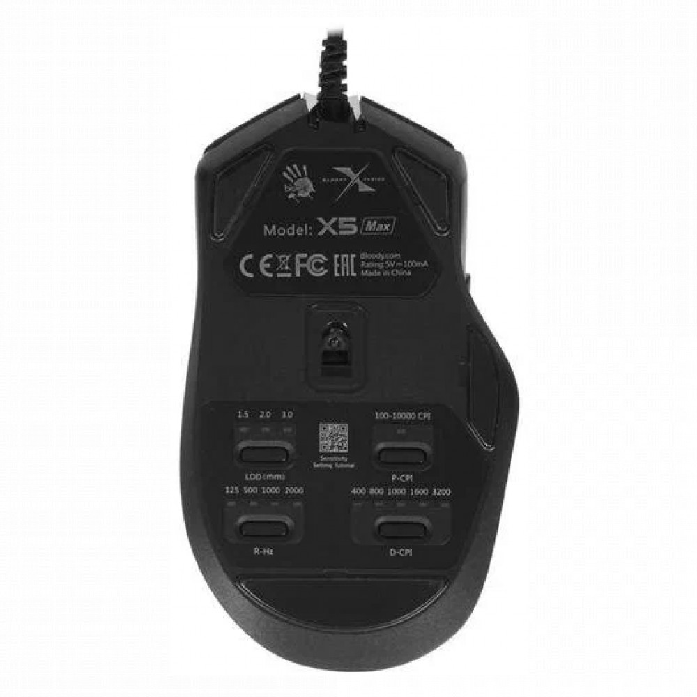 Мышь A4Tech X5 MAX Игровые, Проводная - миниатюра 3
