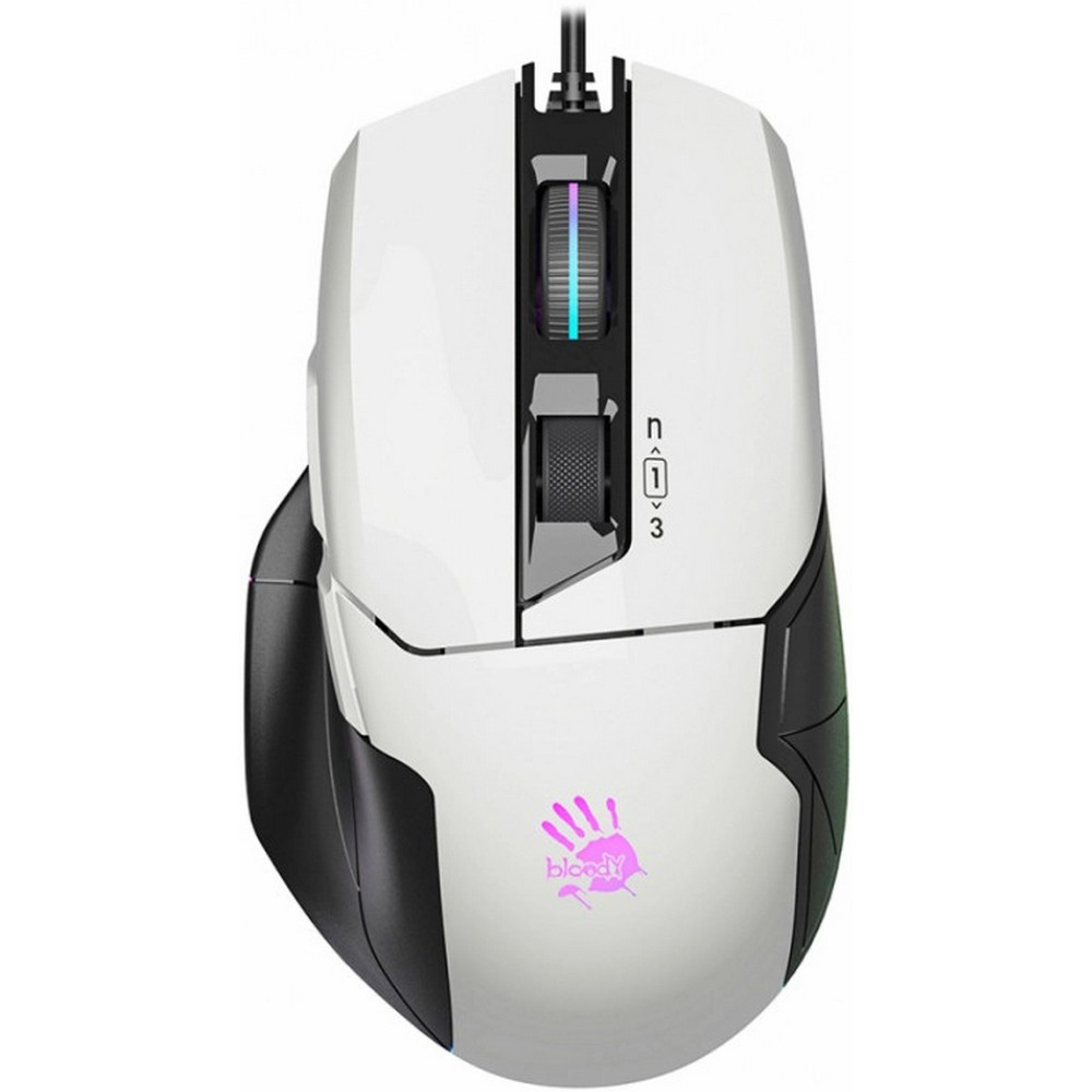 Мышь A4Tech Bloody W70 Max (Panda White) W70-Max-Panda White Игровые, Проводная — фото товара