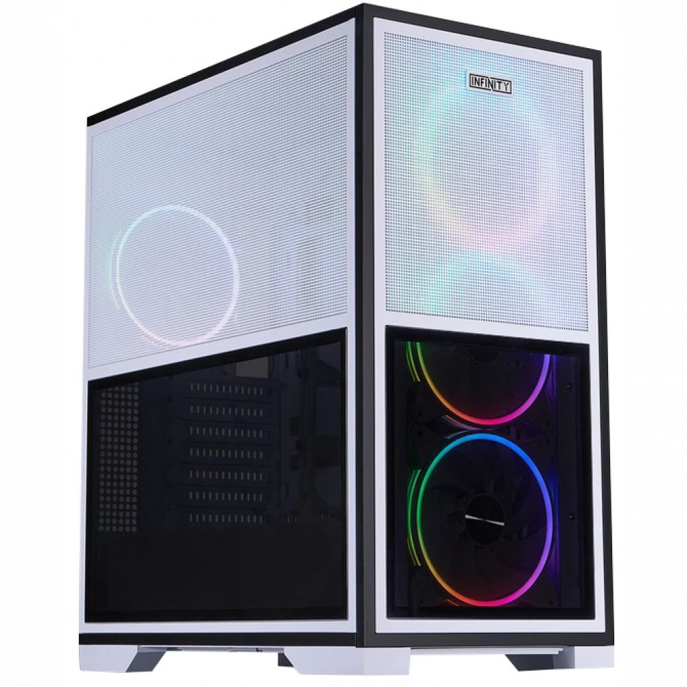 Корпус 1STPLAYER IF8 ARGB White IF8-WH-4FO7-14-W Mid-Tower — фото товара