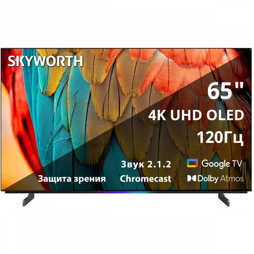 Телевизор Skyworth 65SXF9800 65 ", Smart TV, Черный — фото товара