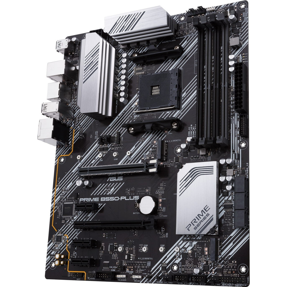 Материнская плата Asus PRIME B550-PLUS 90MB14U0-M0EAY0 ATX, AMD AM4 - миниатюра 3