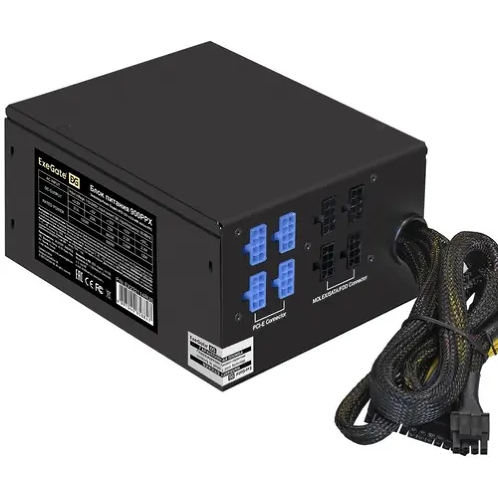 Блок питания ExeGate 900PPX EX222114RUS 900 Вт - миниатюра 2